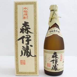 1円~森伊蔵 かめ壺焼酎 25度 720ml ※ラベルキズ・箱汚れ T23F100004