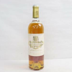 1円~CHATEAU COUTET（シャトー クーテ）ソーテルヌ バルサック 1998 14％ 750ml ※オリあり S23K250019