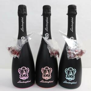 【3本セット】Lamborghini（ランボルギーニ）ルミナス ヴィーノ スプマンテ ブリュット（ピンク 12％ 750ml 等）M23K270003