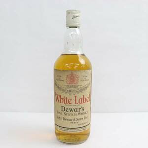 Dewars（デュワーズ）ホワイトラベル 旧 43% 760ml ※ラベル汚れ X23L040084