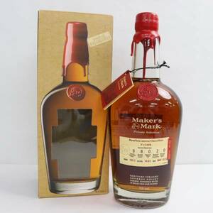 Maker’s Mark（メーカーズマーク）プライベートセレクト バーボン ミーツ チョコレート Ysカスク 2023 54.65％ 750ml N23K250053