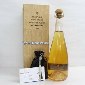 HENRI GIRAUD（アンリジロー）グランクリュ ブランドブラン 2005 12％ 750ml O23K200146