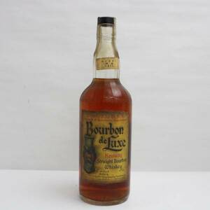 Bourbon de Luxe（バーボン デラックス）43％ 760ml ※一部封紙破れ・液面低下 G23L060150