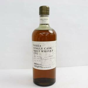 NIKKA（ニッカ）北海道余市モルト シングルカスク 1992-2005 62.0% 750ml T23L070017