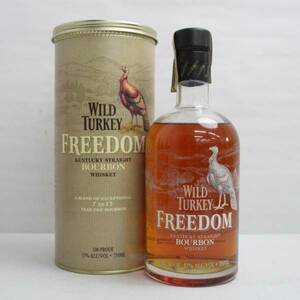 1円~WILD TURKEY（ワイルドターキー）フリーダム 53％ 750ml S23L080005