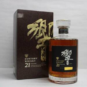 1円~SUNTORY（サントリー）響 21年 旧 裏ゴールドラベル 43％ 700ml G23L060028