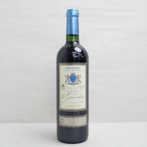 Chateau de La Graveliere（シャトー ド ラ グラヴリエール）2005 12.5% 750ml ※裏ラベル無し X23L110034