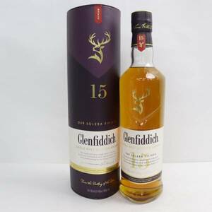 1円~Glenfiddich（グレンフィディック）15年 ソレラ リザーブ 40％ 700ml E23L110019