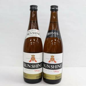 【2本セット】若鶴酒造 サンシャイン ウイスキー エクストラスペシャル 37％ 720ml X23L180165