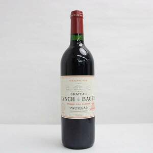 CHATEAU LYNCH BAGES（シャトー ランシュ バージュ）グラン クリュ クラッセ 1992 13％ 750ml X23L110037