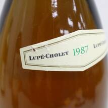 Lupe Cholet（ルペショーレ）シャトー ド ヴィヴィエール シャブリ プルミエ クリュ 1987 13％ 750ml ※裏ラベルなし O23K200073_画像6