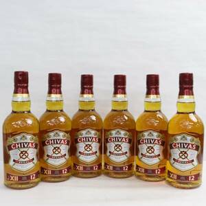 【6本セット】CHIVAS REGAL（シーバスリーガル）12年 40％ 700ml O23L210031