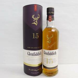 1円~Glenfiddich（グレンフィディック）15年 ソレラ リザーブ 40％ 700ml X23L220121