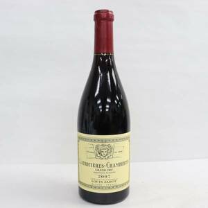 1円~LOUIS JADOT（ルイ ジャド）ラトリシエール シャンベルタン グランクリュ 2007 13.5％ 750ml N23L100006