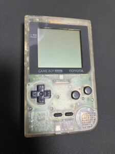 トヨタ TOYOTA バージョン ゲームボーイポケット クリア Gameboy Game boy Pocket