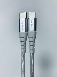 新品 MFi認証 Apple type-c USB-C Lightning 充電ケーブル (1m) 急速充電対応 iPhone iPad iMac 超高耐久ナイロン 断線に強い