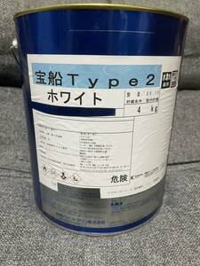 関西ペイント 船底塗料 ホワイト 4kg缶