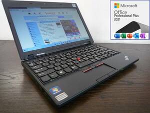 ☆彡 Lenovo X100e AMD MV-40 1.6GHz/2G/SSD 120G/11.6型1,366×768/Win11+2021