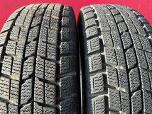 中古スタッドレス２本　ダンロップ　DSX　　155/55R/14_画像2