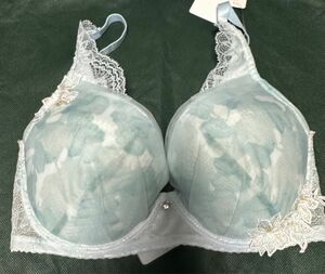 ♪ワコール　ウイング　レシアージュ　ブラジャー　F75 サックス 下着