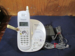 中古　JUNKジャンク品　Panasonic コードレス電話機　VE-SV03DL 子機 KX-FKN522-W