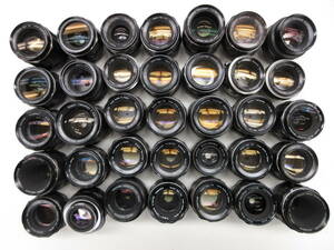 (4181U)ジャンク PENTAX M42マウント Super-Multi-Coated TAKUMAR 28mm 3.5 等 ペンタックス まとめてセット 35本 動作未確認 同梱不可