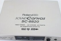 ○Roland/ローランド SOUND Canvas SC-8820 音源モジュール_画像3