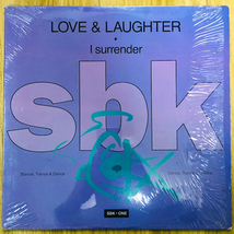 Love & Laughter / I Surrender 12" / 1990年リリース US盤_画像1