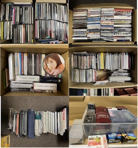 中古 CD カセット 山 数百枚 新品有り DVD-R 8mm