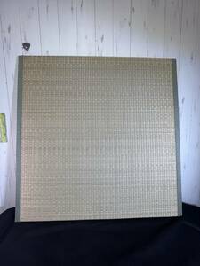 ユニット畳 【タタミ 2枚セット】 たたみ 楽座 約半畳 82x82cm 家具 カーペット ラグ マット い草 イグサ 訳有り