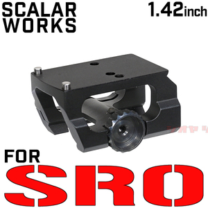 ◆在庫調整特価！◆トリジコン SRO & RMR 用 Scalarworks LEAP/04 タイプ mount 1.42inch ( TRIJICON ドットサイト マウント