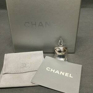 051208　251792　CHANEL　シャネル　リング　指輪　925刻印あり　17.4g　アクセサリー　サイズ15号　ユニセックス　箱付き