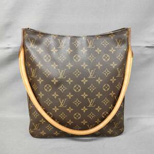 051213 252730 LOUIS VUITTON ルイ ヴィトン ハンドバッグ ワンショルダーバッグ ルーピング GM M51145 モノグラム ブラウン系カラー