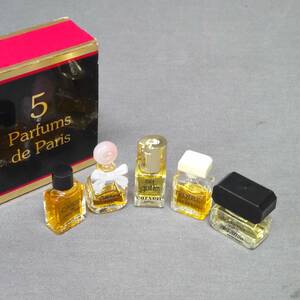 051215　253019　5Parfums de Paris　香水　パルファム　フレグレンス　化粧品　USED品