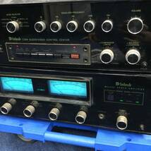 051226 254418 MCINTOSH マッキントッシュ　MC2155　パワーアンプ　音響　オーディオ機器　音楽　通電のみ確認　USED品　【2個口発送】_画像8