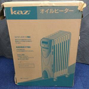 051226 253857 kaz カズ 電気 オイルヒーター Electronic Oil-Filled Radiator Heater KCV1211 暖房器具 通電未確認 ジャンク扱い