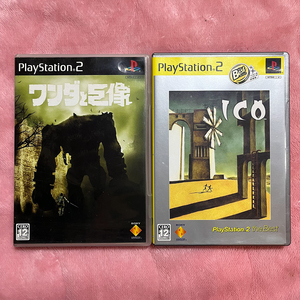 中古 PS2 ワンダと巨像 ICO セット ゲームソフト 2本 PS プレステ Shadow of the Colossus 名作 アドベンチャー