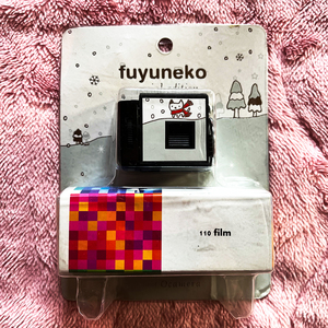 たぶん未使用 超希少 トイカメラ フユネコ fuyuneko イキモノシリーズ フィルムカメラ 110 コダック 猫 カメラ チノン ハリネズミカメラ