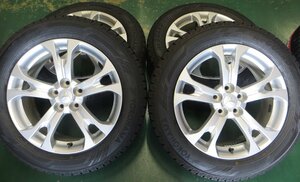 アウトランダー 新品スタッドレス 中古純正ホイール ヨコハマ アイスガード6 IG60 215/60R18 225/55R18互換 デリカD5 エクリプスクロス