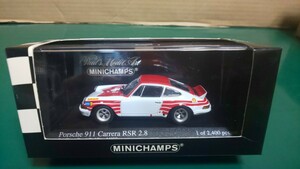 ★ミニチャンプス 1/43 Porsche 911 Carrera RSR 2.8 1972 テストカー （430 726990）