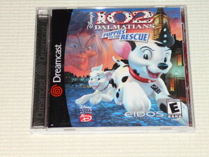 DC★102 DALMATIANS PUPPIES TO THE RESCUE 海外版(国内本体動作不可)★箱付・説明書付・ソフト付