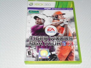 xbox360★TIGER WOODS PGA TOUR 13 海外版 北米版★箱付・ソフト付