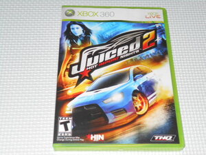 xbox360★JUICED 2 HOT IMPORT NIGHTS 海外版 北米版★箱付・ソフト付