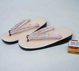  zori urethane sole single goods made in Japan 24.0cm free size conform pair size 22.5~24.5cm pink new goods ( stock ) cheap rice field shop NO39535