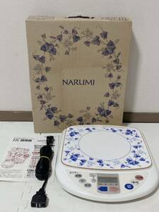 新品未使用品 IH-NR1 NARUMI IH 調理器 花柄 ナルミ 卓上 2004年製