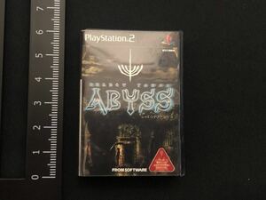 非売品 ★ ps2 プレイステーション2 ★ シャドウタワー アビス ShadowTower Abyss ★ ミニチュア パッケージ フロム ソフトウェア