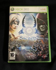 Xbox360 Sacred2 Fallen Angel セイクリッド ２ PAL 欧州 ヨーロッパ レア RPG　アクション ロールプレイング 魔法 異世界 モンスター