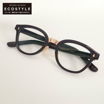 1円 ayame アヤメ NEWOLD-EX メガネフレーム 眼鏡 49-21_画像1