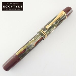 1円 Pelikan ペリカン 【限定品】トータスシェル ブラウン M101N ペン先14K 万年筆 ペン F メンズ