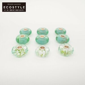 【美品】TROLLBEADS トロールビーズ ガラスビーズ 計9点 チャーム